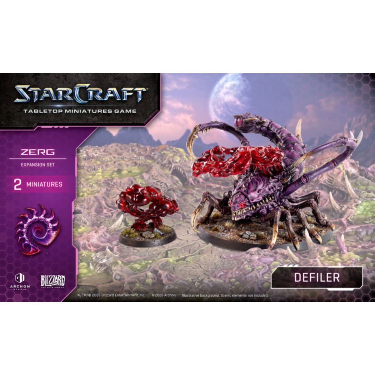 Starcraft Miniatures Games: Zerg - Defiler - product view 4