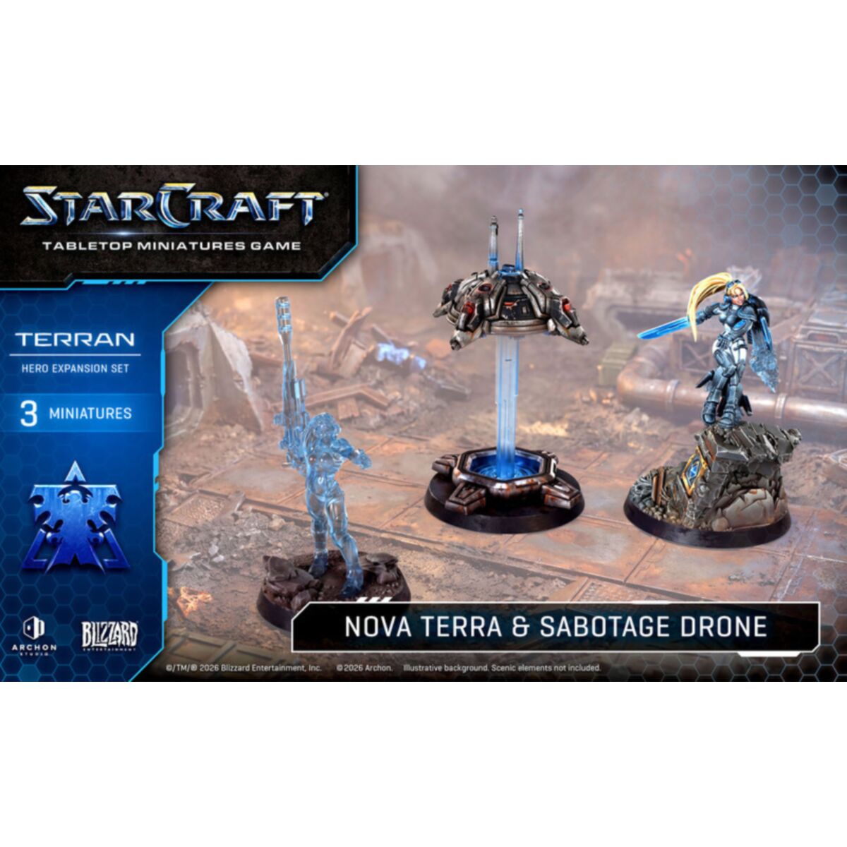 Starcraft Miniatures Games: Terran - Nova Terra