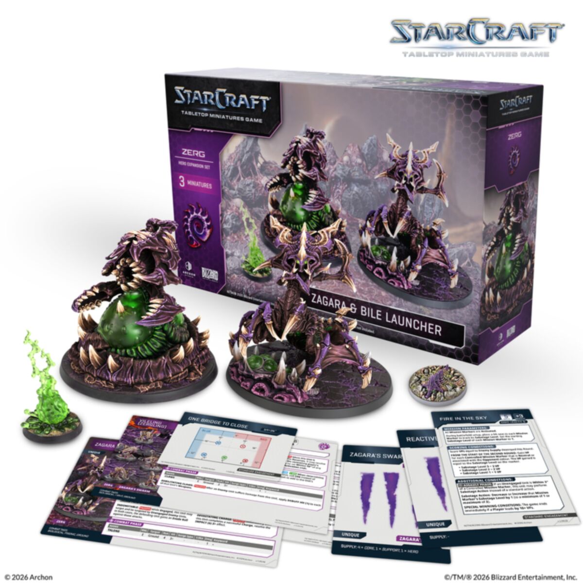 Starcraft Miniatures Games: Zerg - Zagara - product view 3