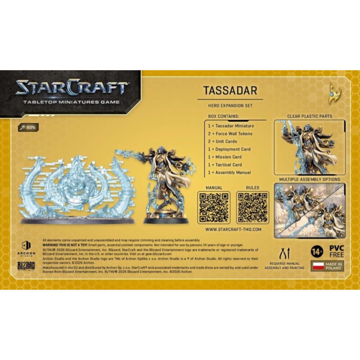 Starcraft Miniatures Games: Protoss - Tassadar - product view 5