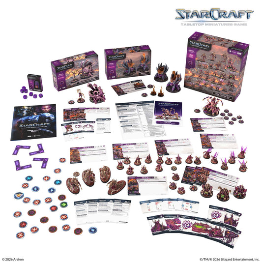 Starcraft Miniatures Games: Zerg Bundle