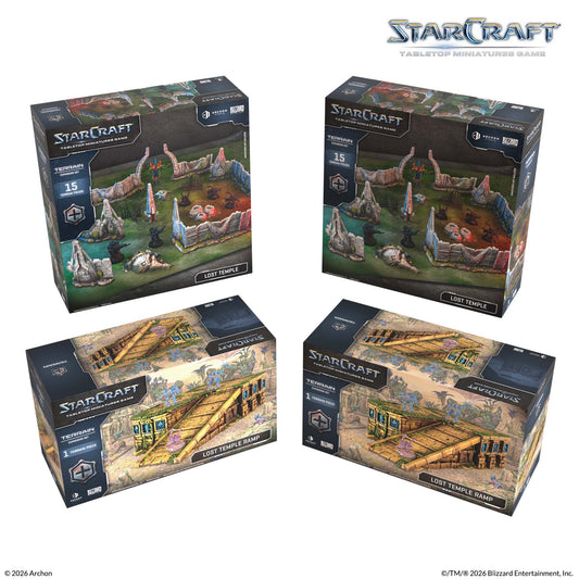 Starcraft Miniatures Games: Terrain Pack Bundle