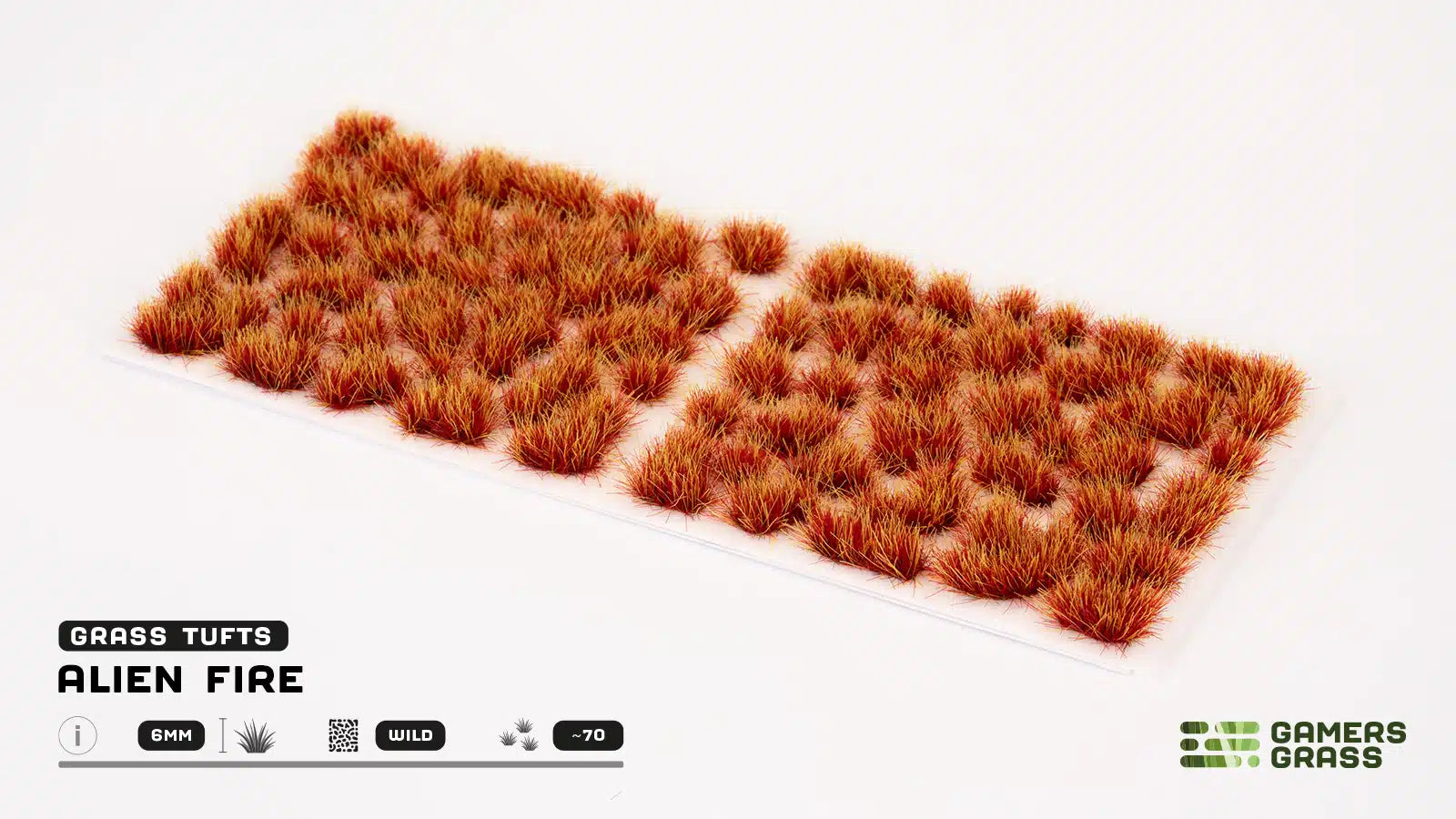 Gamers Grass: Alien Fire Tuft 6mm - Warhaus