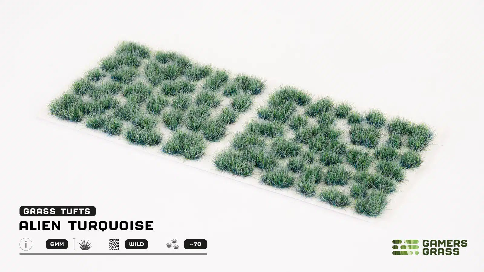 Gamers Grass: Alien Turquoise 6mm
