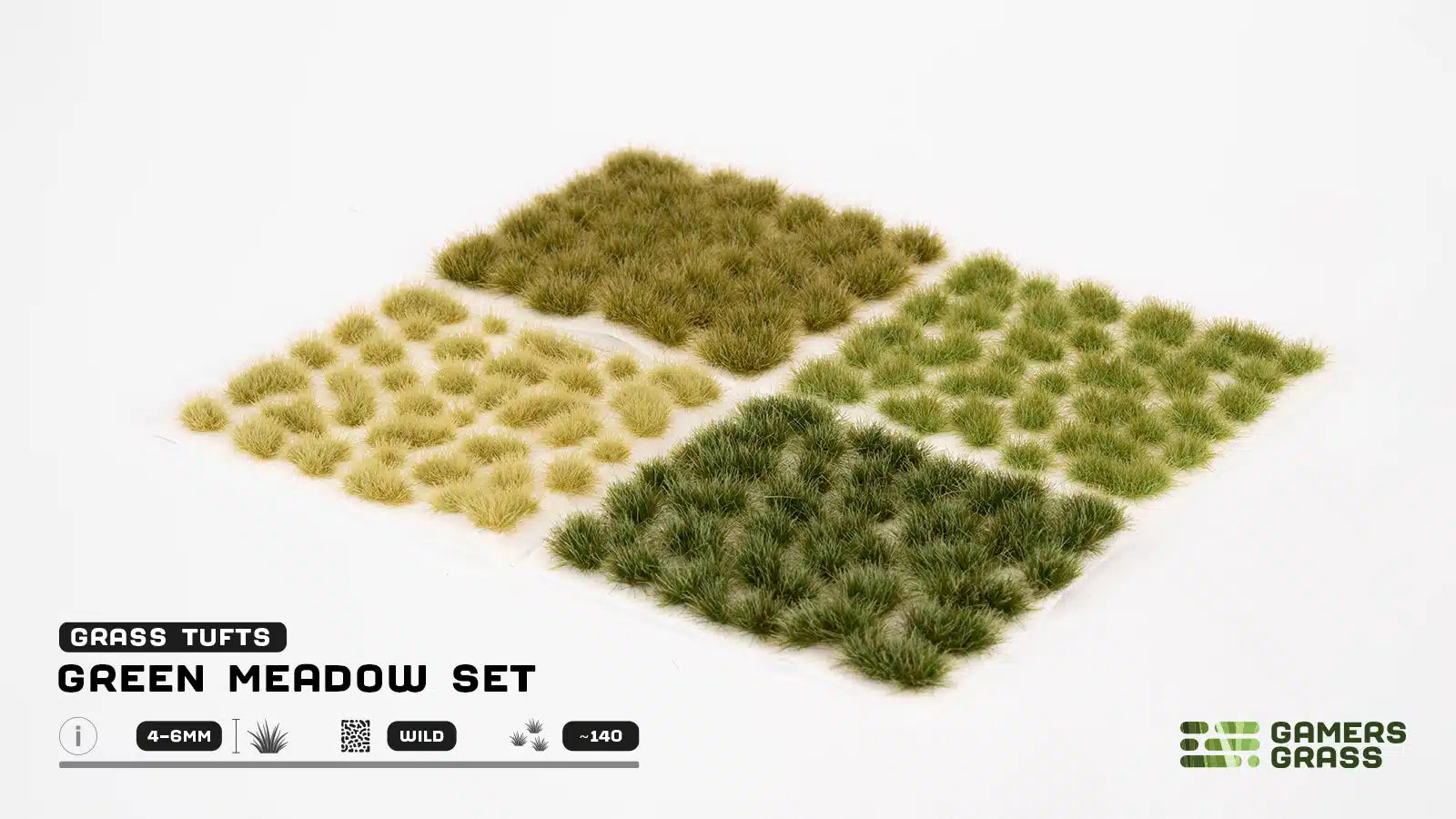Gamers Grass: Green Meadow Set - Warhaus