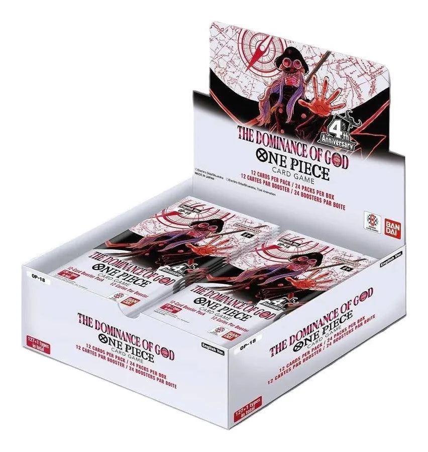 One Piece Card Game: Booster Display – The Dominance of God [OP-18]
