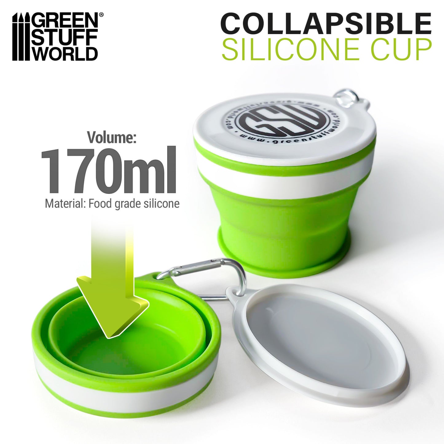 Green Stuff World: Silicone Collapsible Cup 170ml
