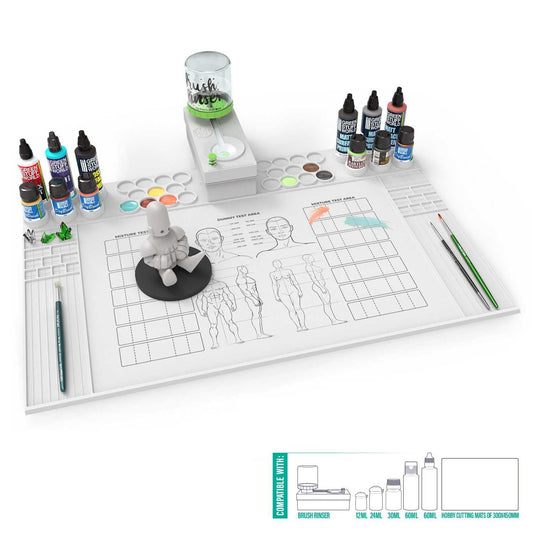 Green Stuff World: Silicone Painting Mat with Edges