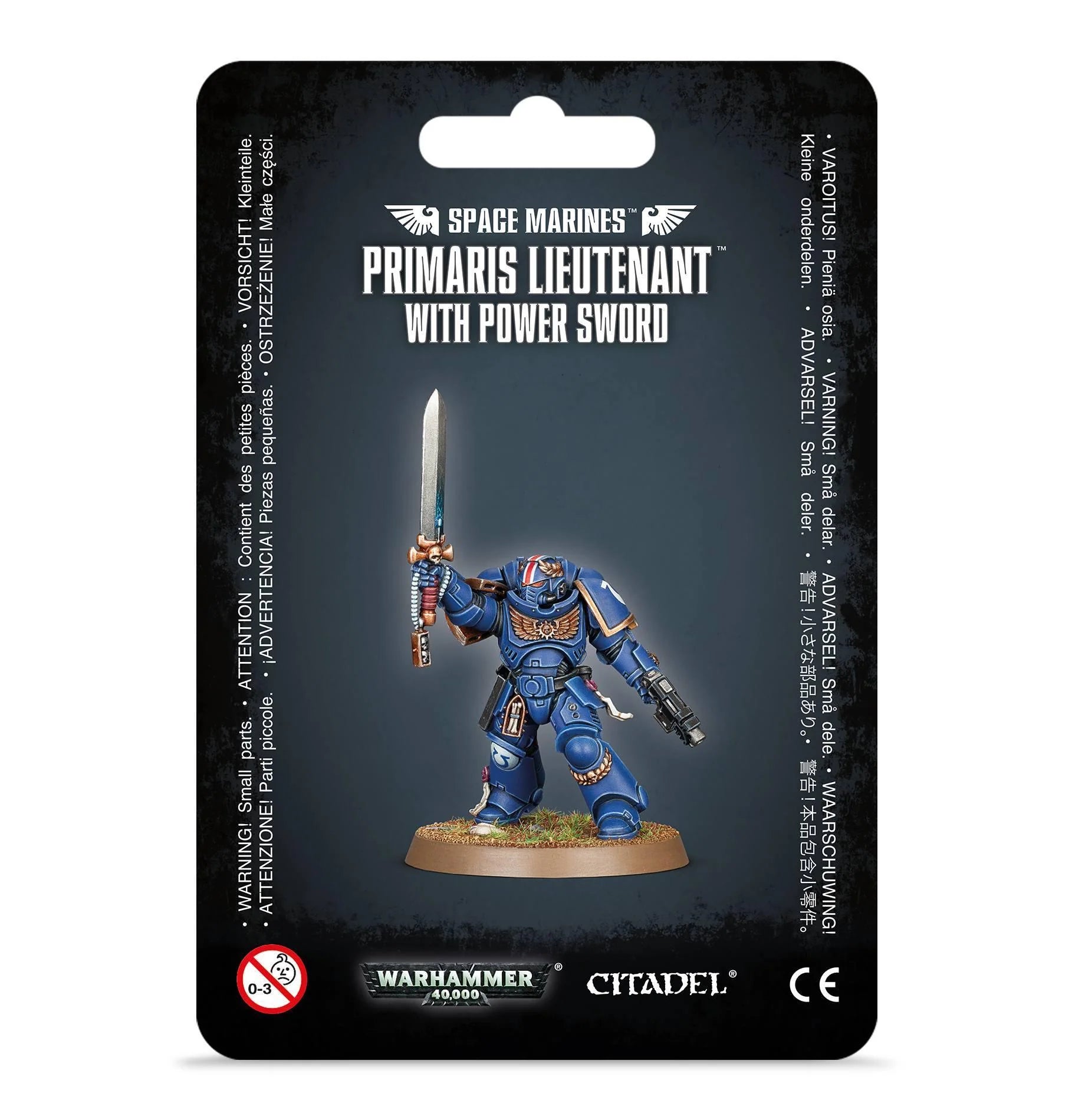 Space Marine: Primaris Lieutenant w/Power Sword