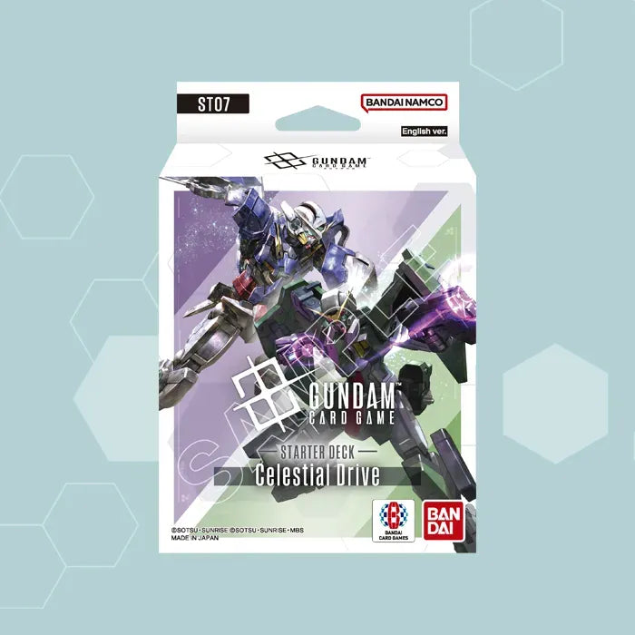 Gundam Card Game: Starter Deck Display – Celestial Drive [ST07]