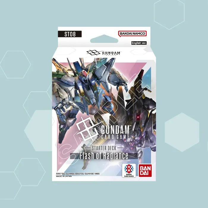 Gundam Card Game: Starter Deck Display – Flash of Radiance [ST08]