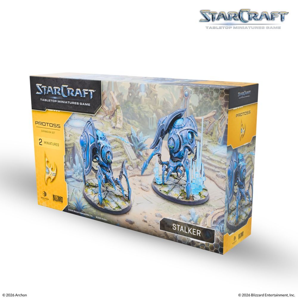 Starcraft Miniatures Games: Protoss - Stalker - Expansion Set