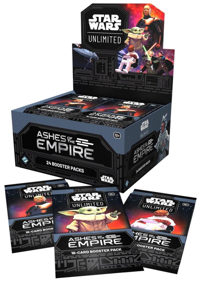 Star Wars Unlimited - Ashes of the Empire Booster Display