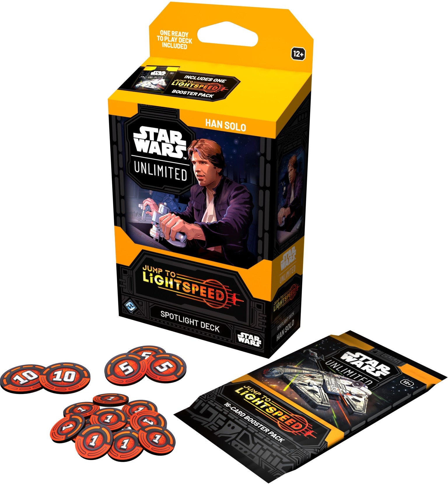Star Wars Unlimited - Jump to Lightspeed Spotlight Deck - Han Solo