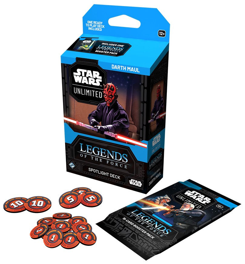 Star Wars Unlimited - Legends of the Force Spotlight Deck - Darth Maul