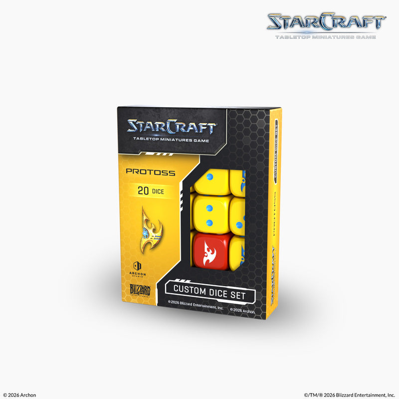 Starcraft Protoss Custom Dice Set - product view 1