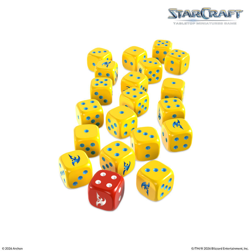 Starcraft Protoss Custom Dice Set - product view 2