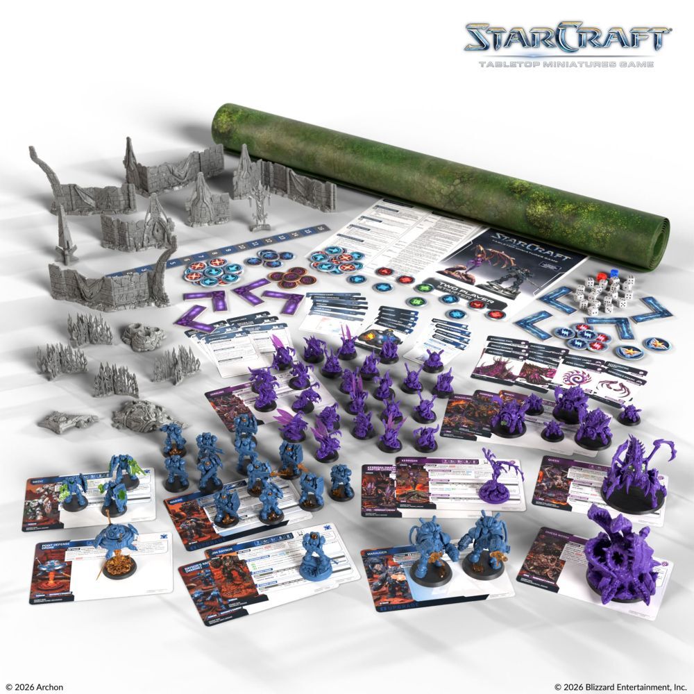 Starcraft Miniatures Game: Two Player Starter Set Founders Edition