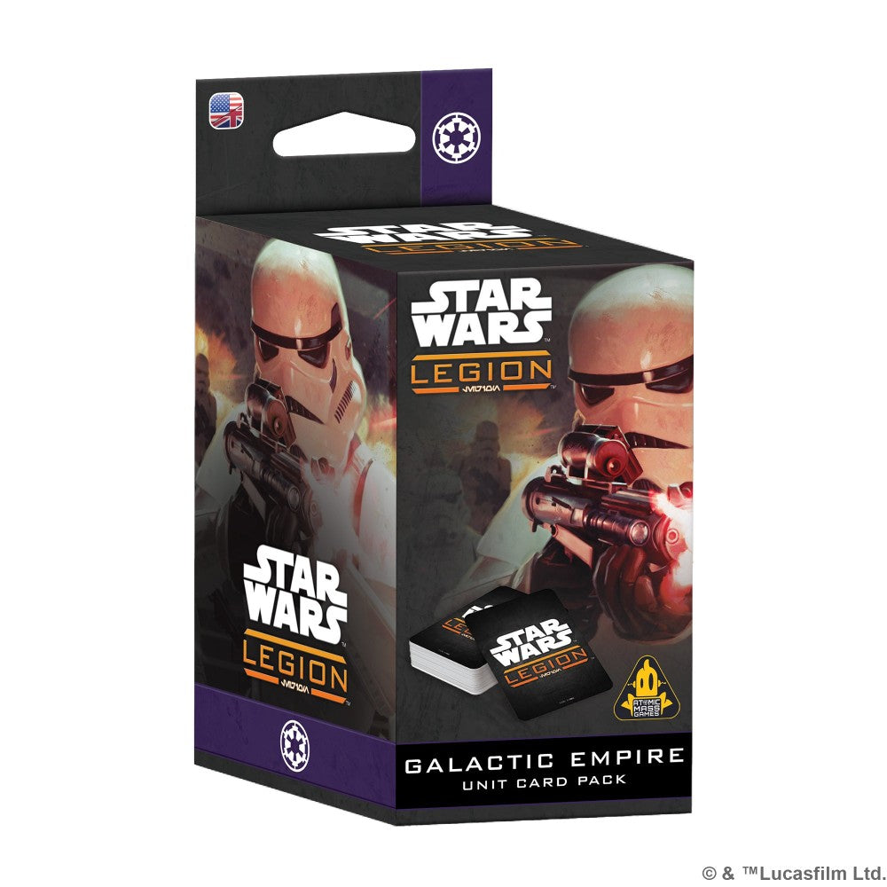 Star Wars: Legion – Galactic Empire Unit Card Pack - Warhaus