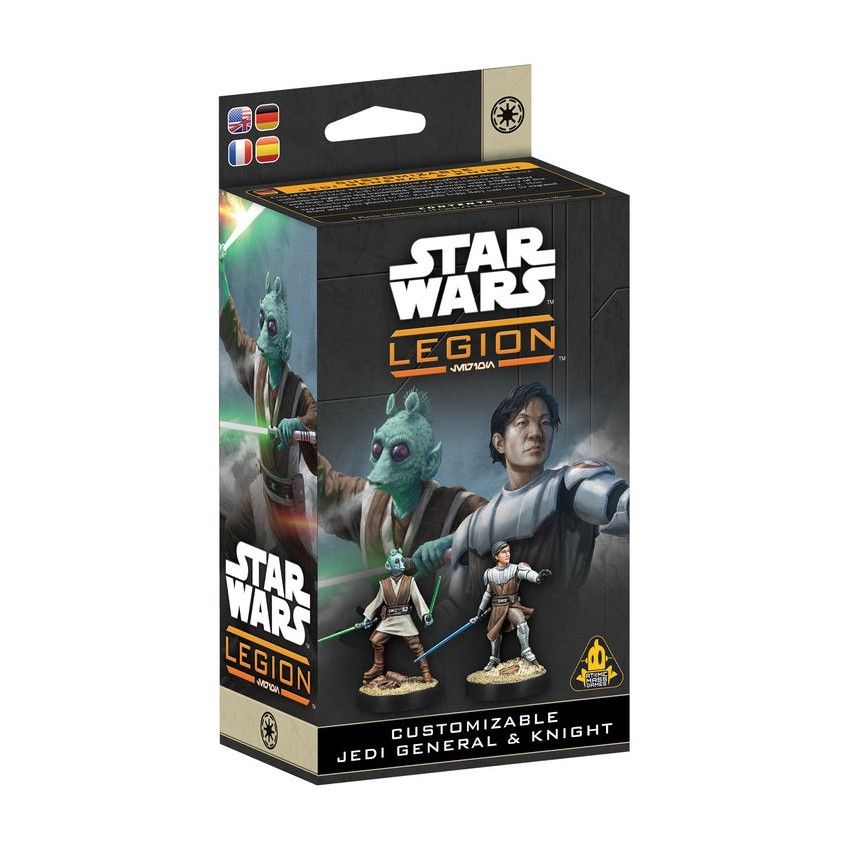 Star Wars: Legion – Customizable Jedi General and Knight - Warhaus