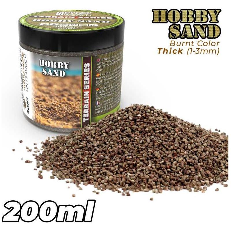 Green Stuff World: Thick Hobby Sand - Burnt Bown 200ml