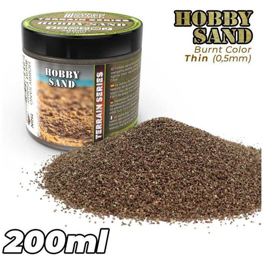 Green Stuff World: Thin Hobby Sand - Burnt Bown 200ml