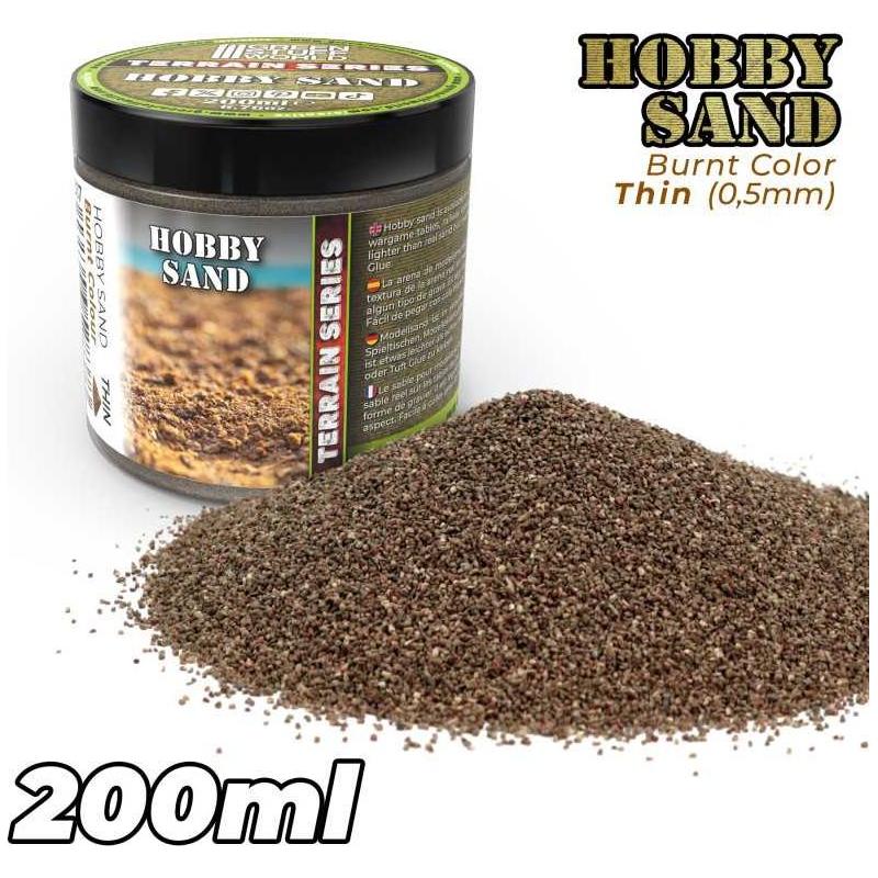 Green Stuff World: Thin Hobby Sand - Burnt Bown 200ml