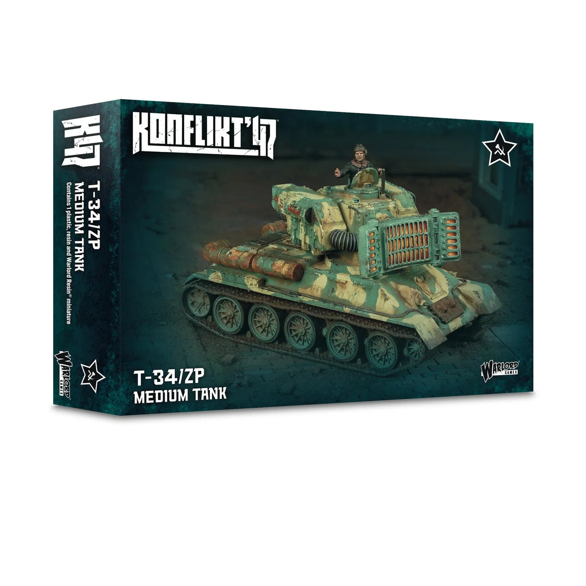 Konflikt '47 - Soviet Bloc: T-34/ZP Medium Tank