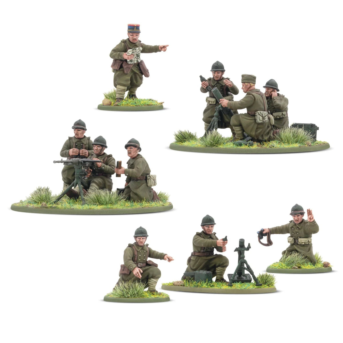 Bolt Action - French Army Heavy Weapons Platoon