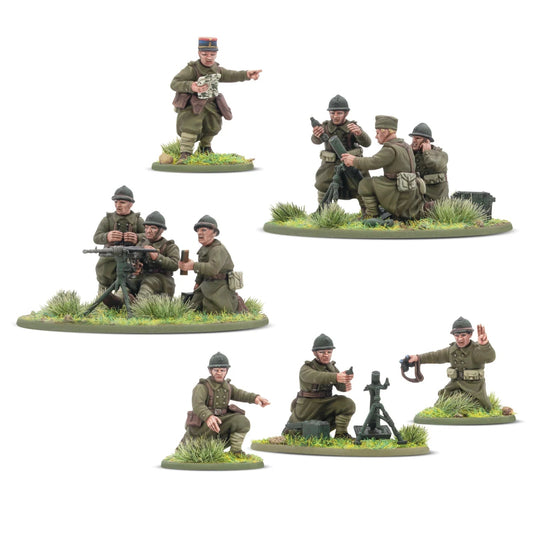 Bolt Action - French Army Heavy Weapons Platoon
