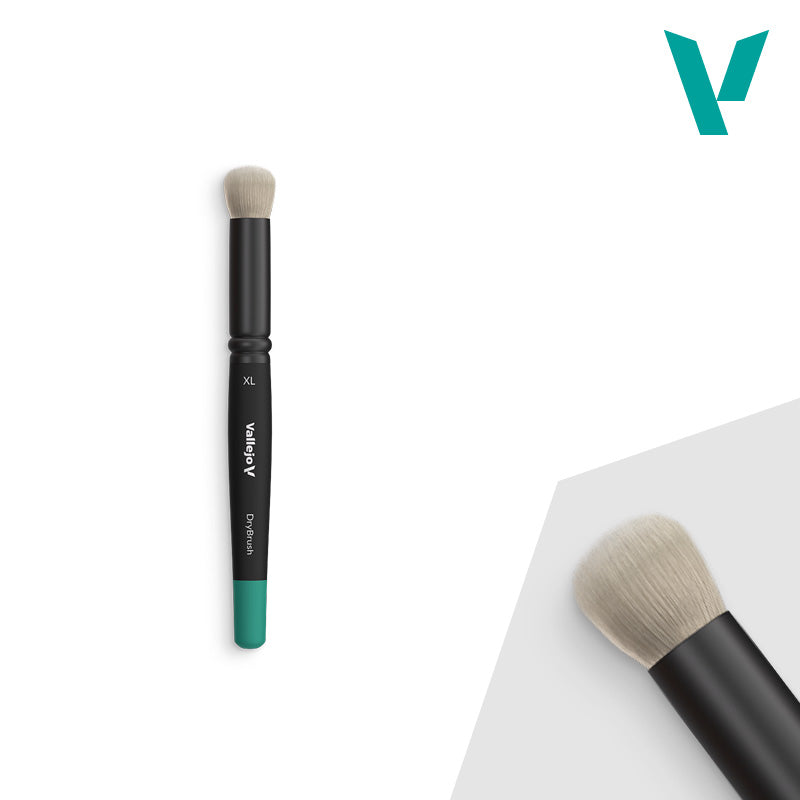 Vallejo Brushes - Dry Brush - Natural Hair Dry Brush Extra-Large