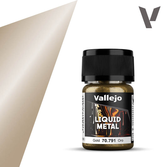 Vallejo: Model Colour - Liquid Metal - Gold 35ml