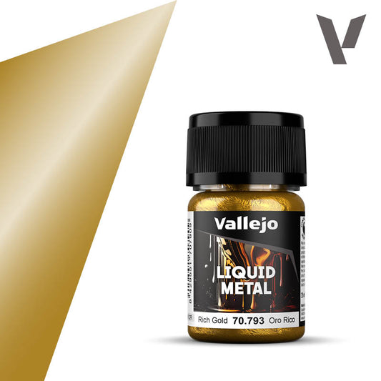 Vallejo: Model Colour - Liquid Metal - Rich Gold 35ml