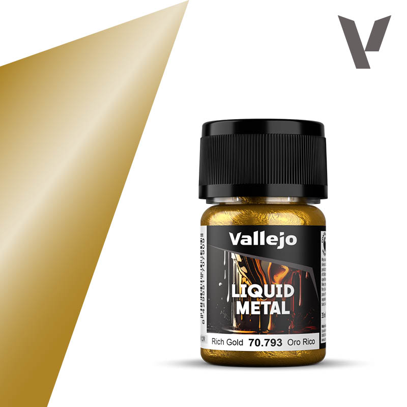 Vallejo: Model Colour - Metallics - Rich Gold 35ml