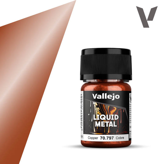 Vallejo: Model Colour - Liquid Metal - Copper 35ml
