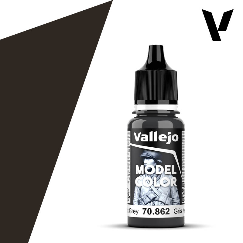Vallejo: Model Colour - Black Grey 18ml