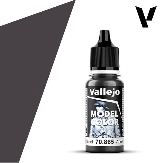 Vallejo: Model Colour - Oily Steel 18ml - Warhaus