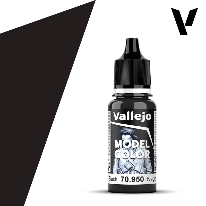 Vallejo: Model Colour - Black 18ml - Warhaus