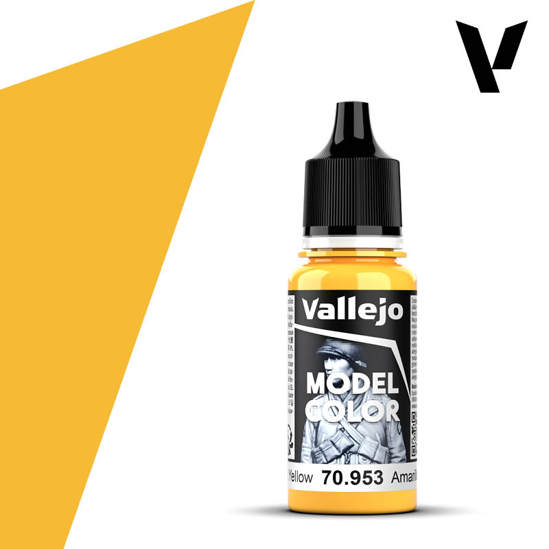 Vallejo: Model Colour - Flat Yellow 18ml - Warhaus