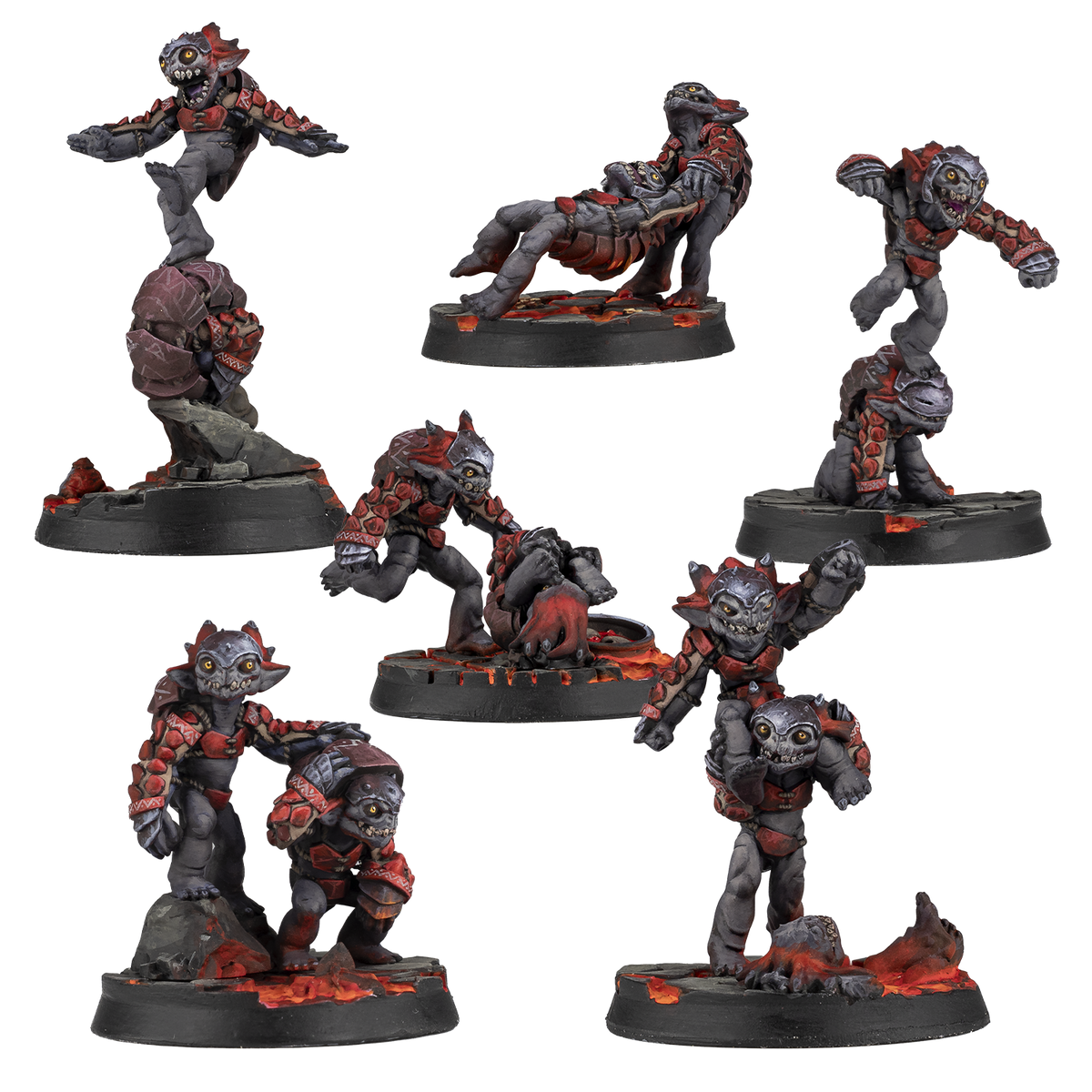 Warcrow: Red Caps - Bugbowls contents
