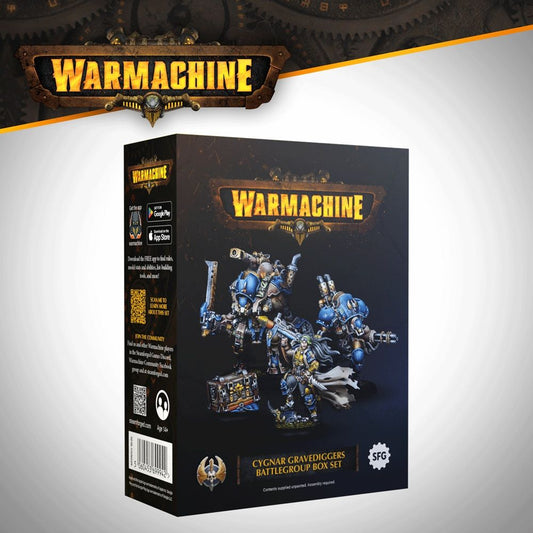Warmachine: Cygnar Gravediggers Battlegroup Box - Warhaus