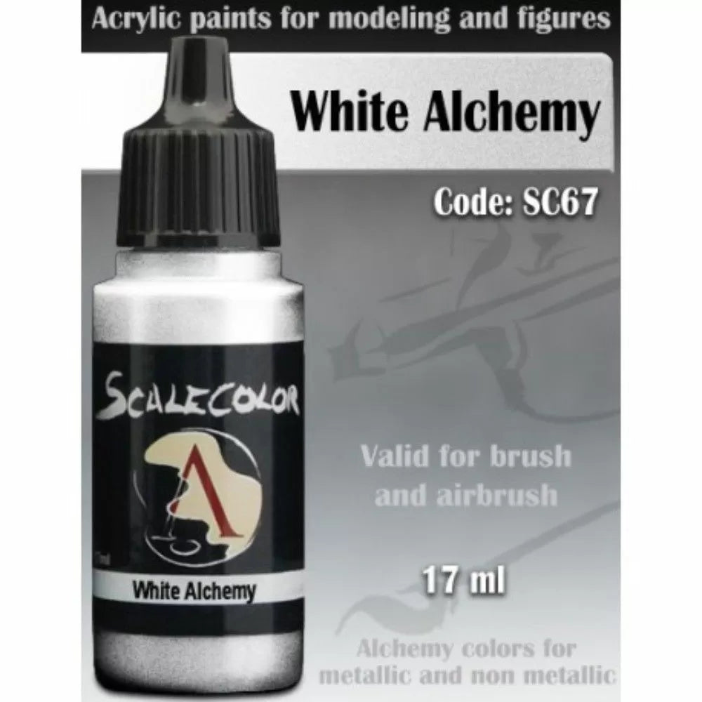 Scale 75 Scalecolor Metal n' Alchemy White Metal 17ml - Warhaus