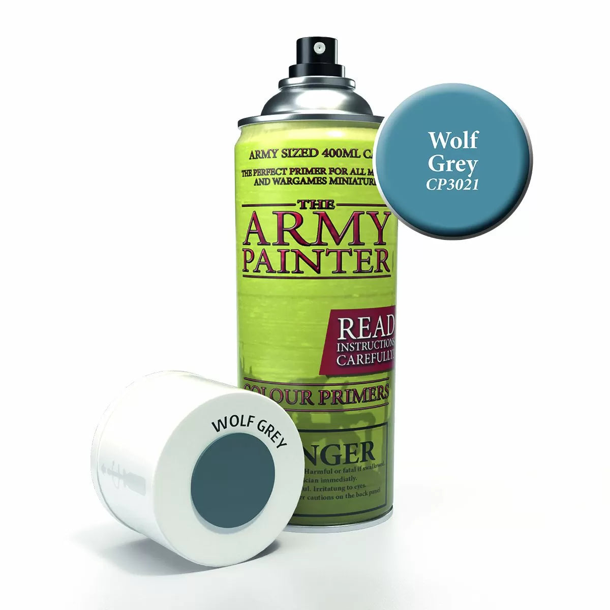 Army Painter Aerosol Spray Primer - Wolf Grey 400ml